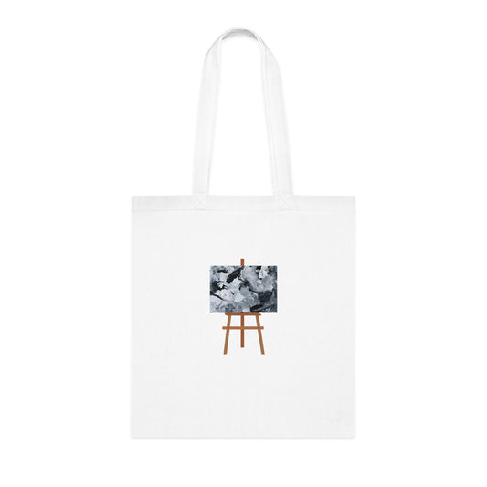 Onyx Moron (Easel) Cotton Tote