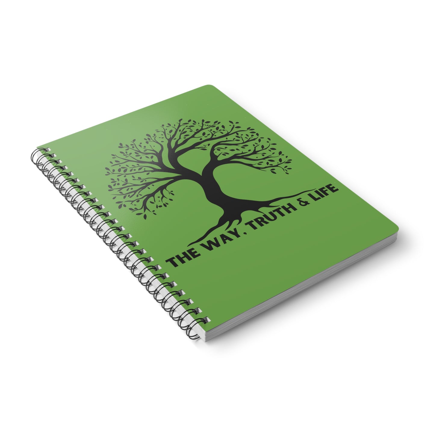The Way, Truth & Life Wirobound Softcover Notebook, A5