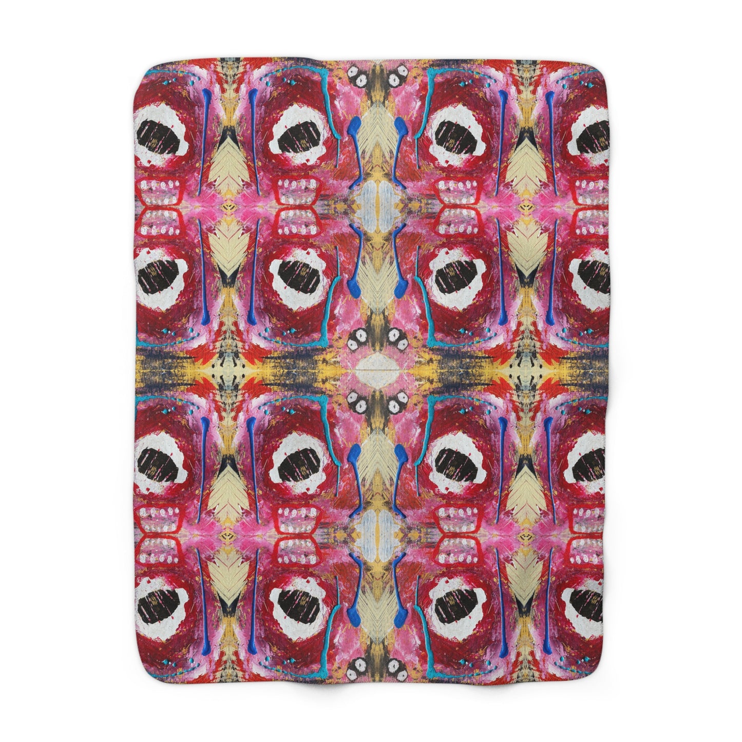 I Sore Sherpa Fleece Blanket