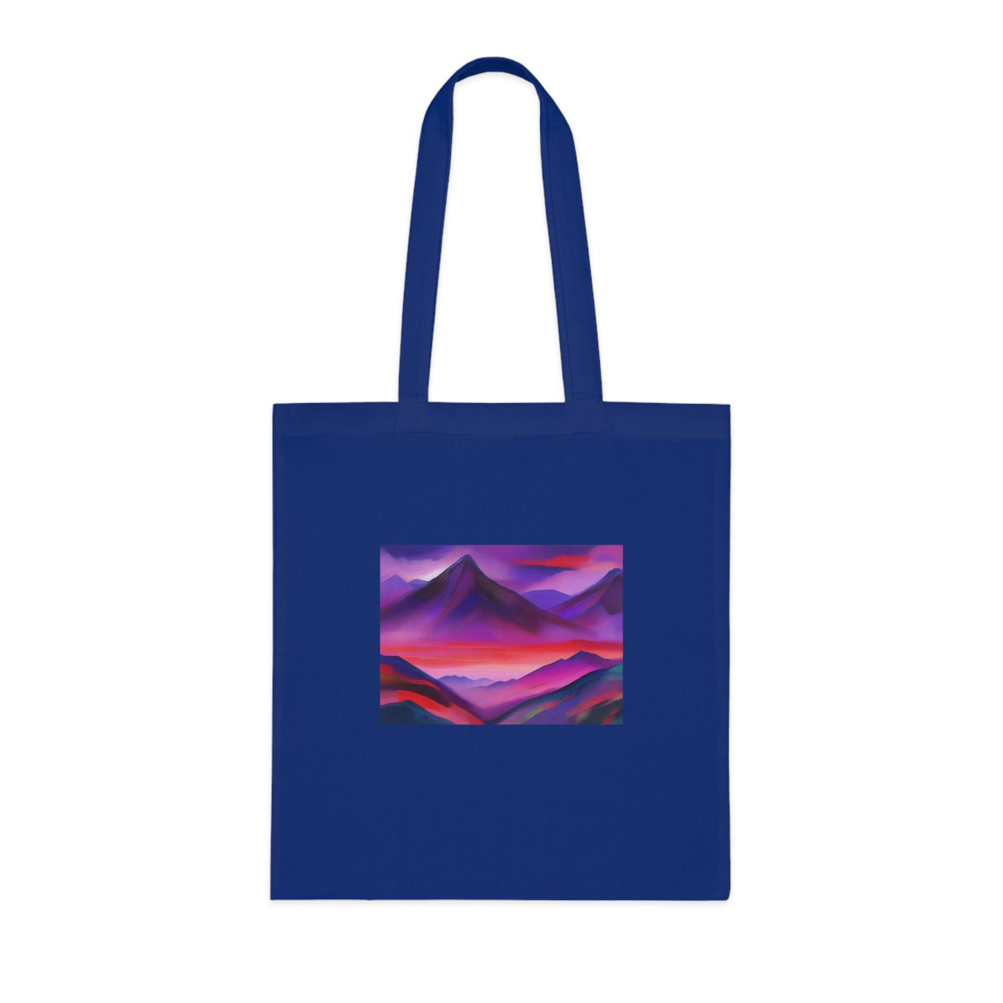 The Time Before Land Mountains Cotton Tote