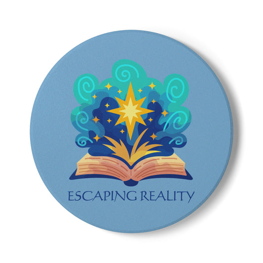 Escaping Reality (Magic) Ceramic Coaster