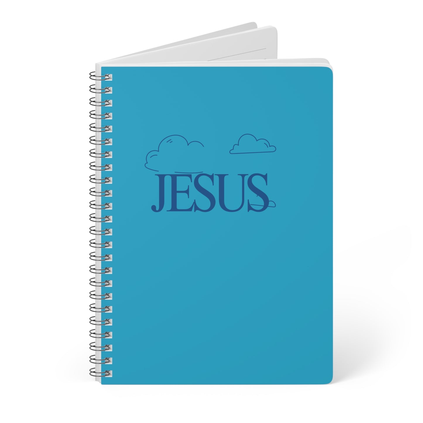 Jesus (Cloud) Wirobound Softcover Notebook, A5