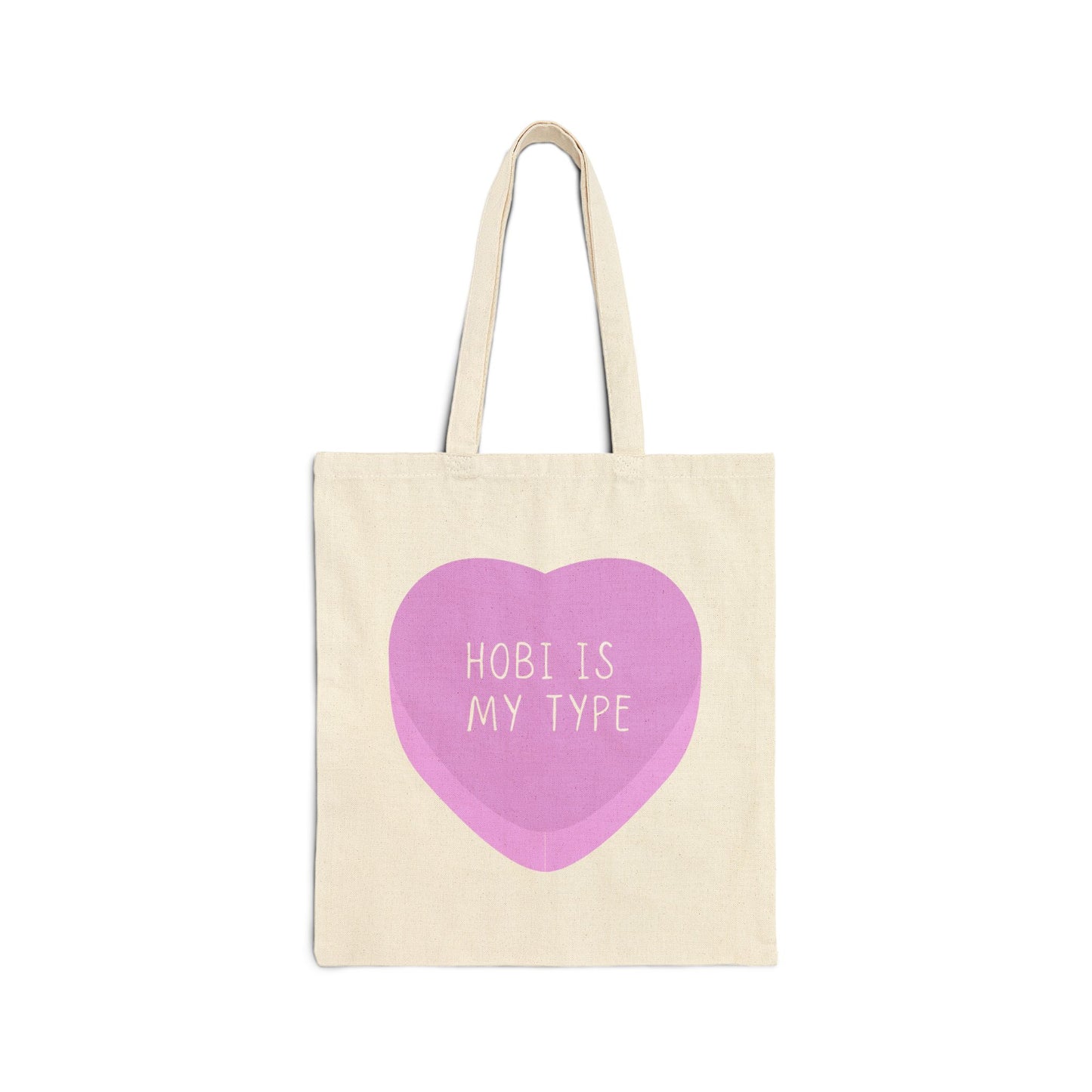 Hobi Is My Type Cotton Canvas Tote Bag