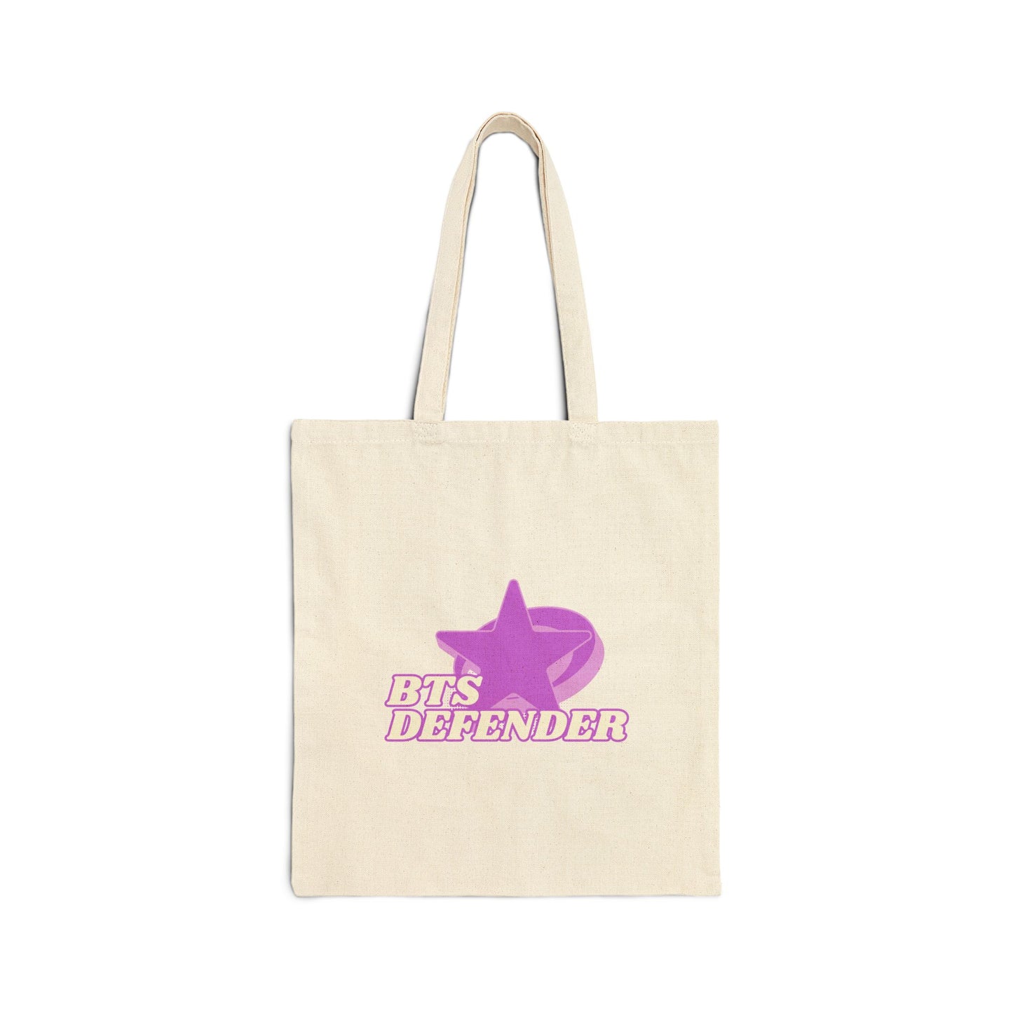 BTS Defender Cotton Canvas Tote Bag