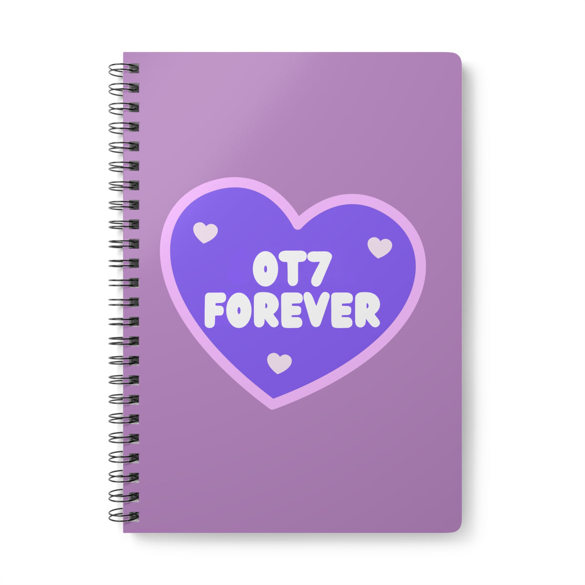 OT7 Forever Wirobound Softcover Notebook, A5