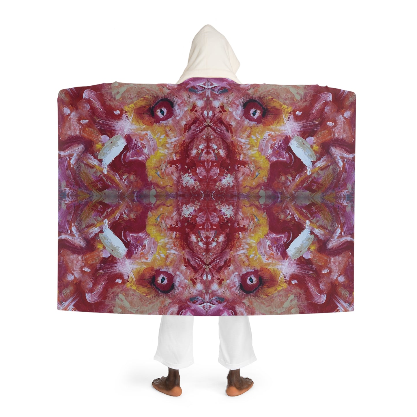 The Others Hooded Sherpa Fleece Blanket