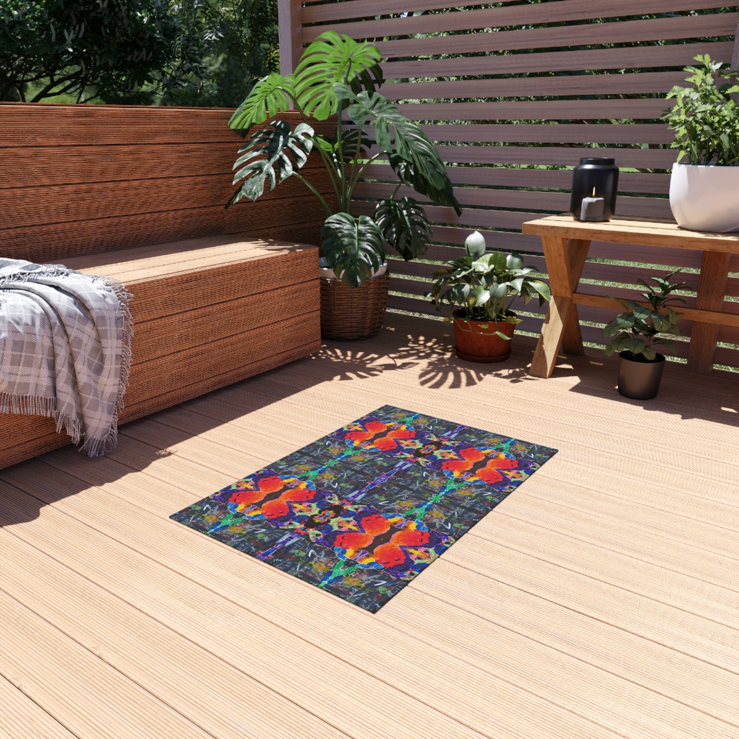 My Parents Are Aliens Outdoor Rug