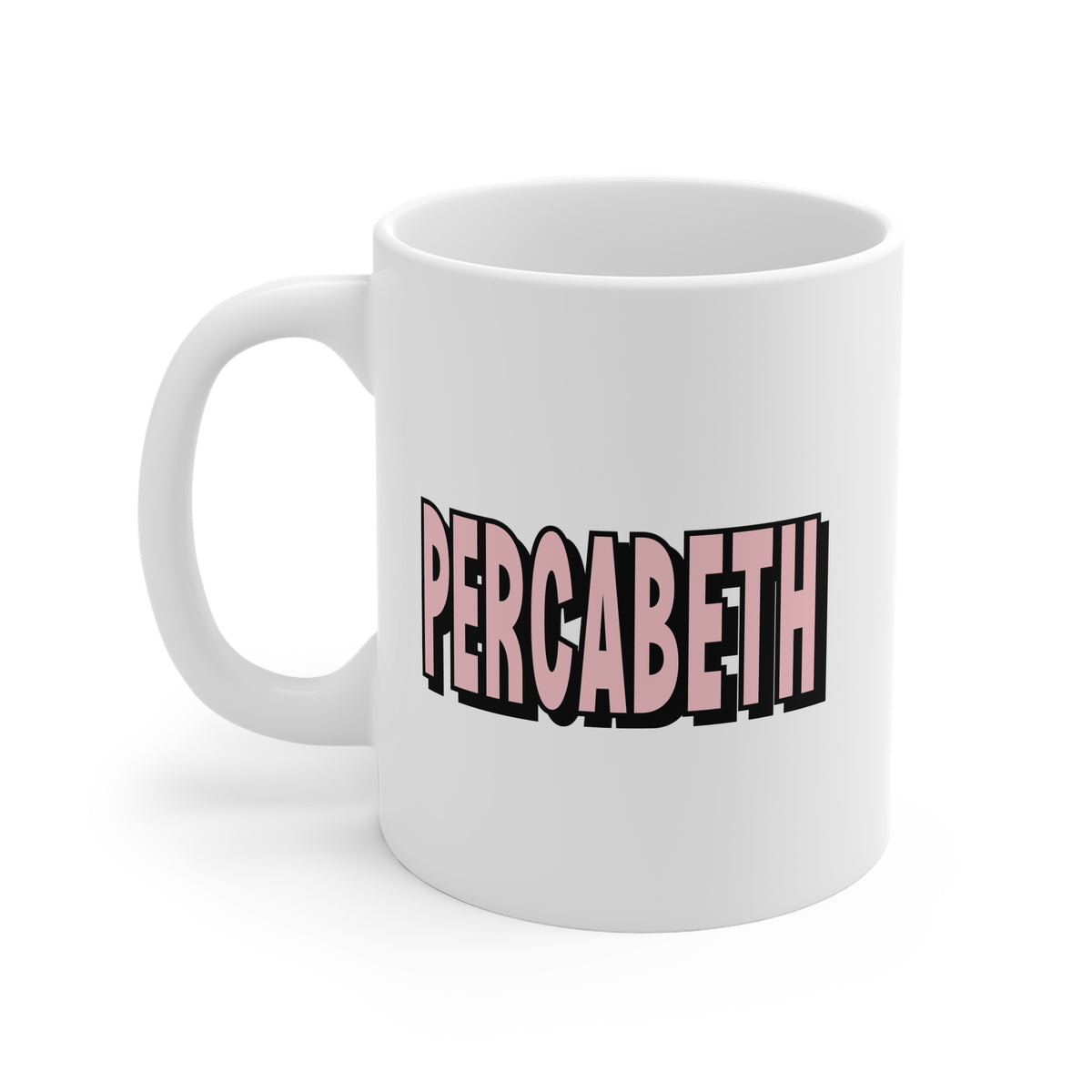 Percabeth Pink (Percy Jackson) 11oz White Mug