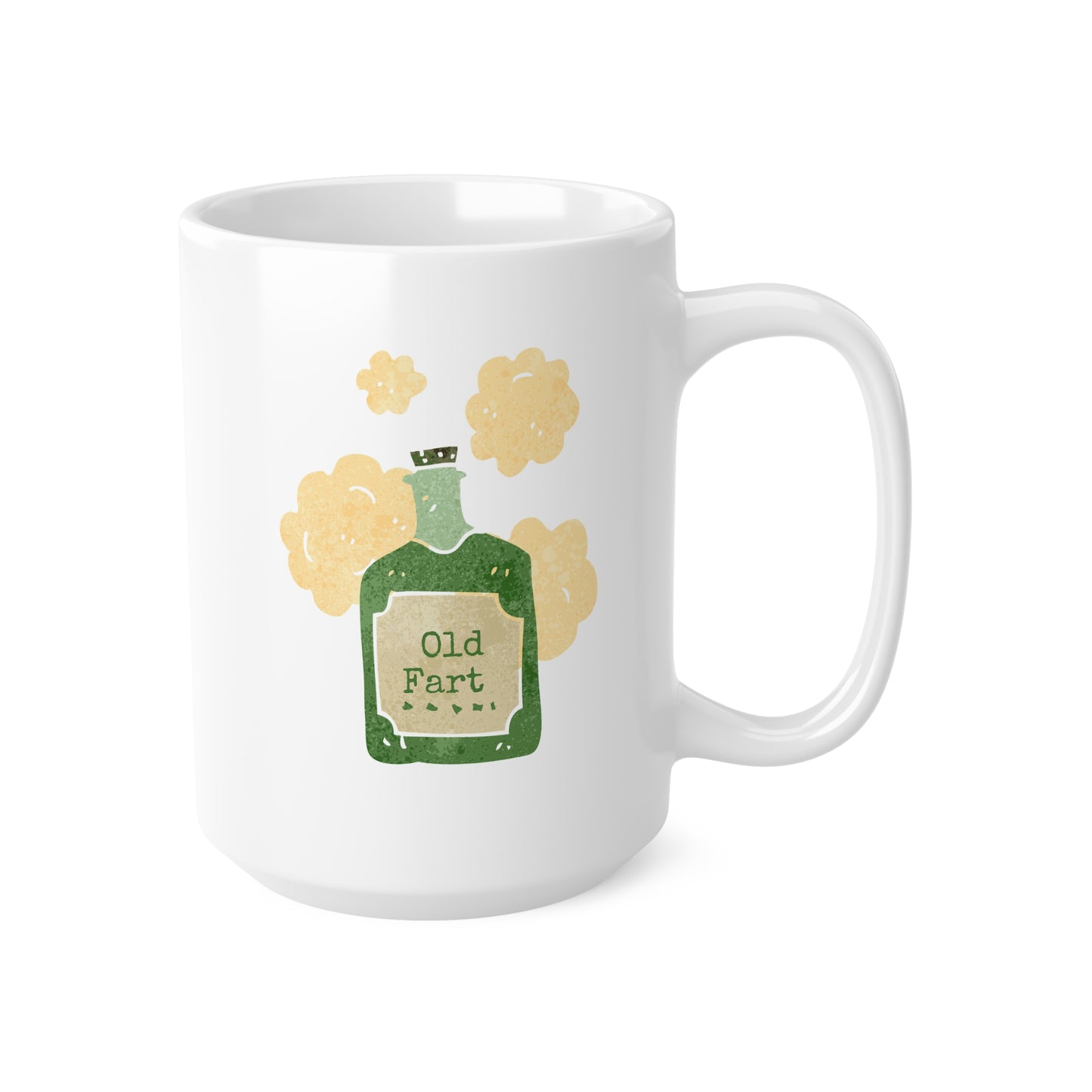 Old Fart (1) Ceramic Coffee Cup, 15oz