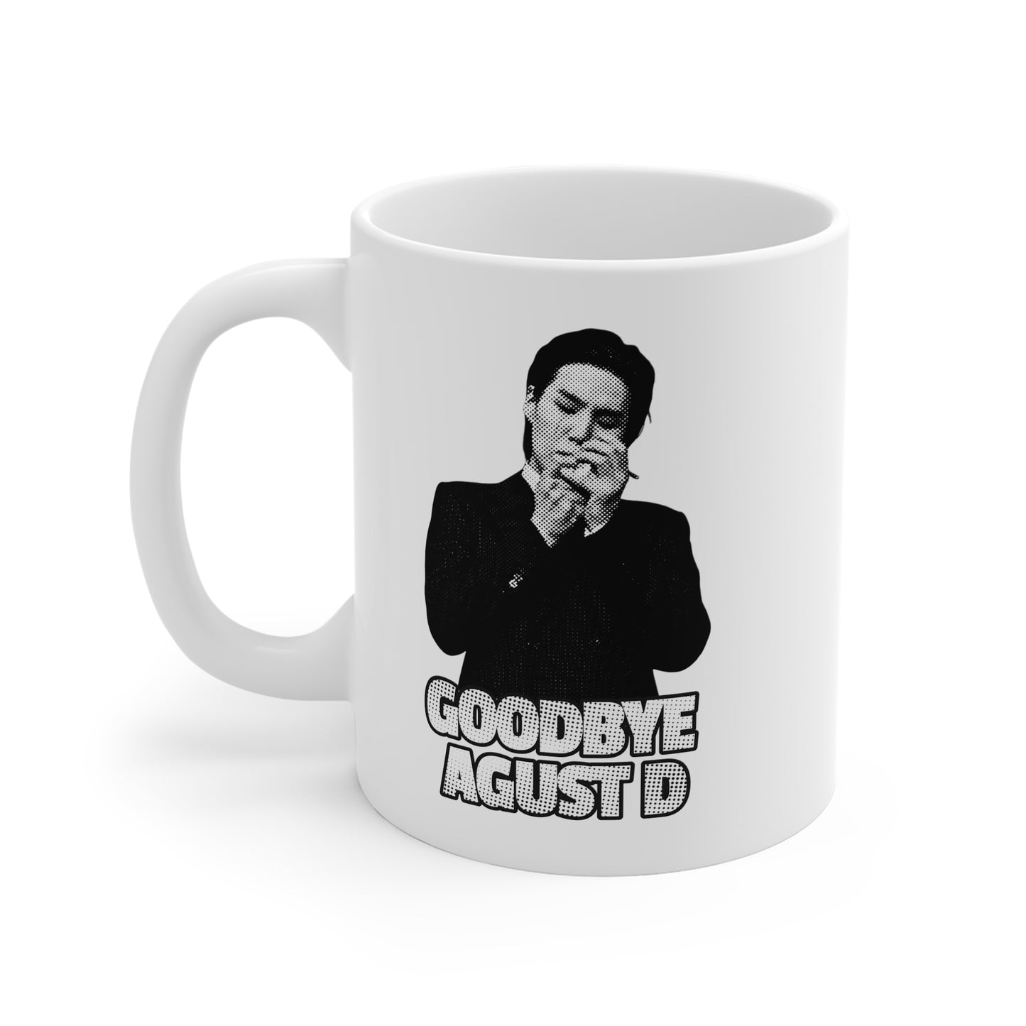 Goodbye Agust D 11oz White Mug