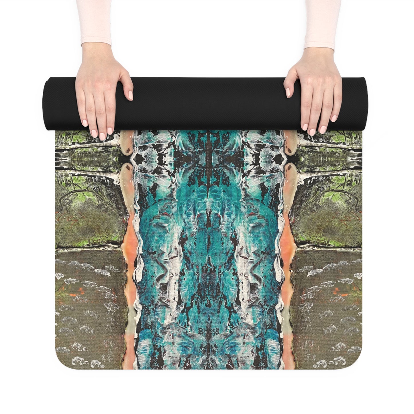 Vector Spectrum Rubber Yoga Mat