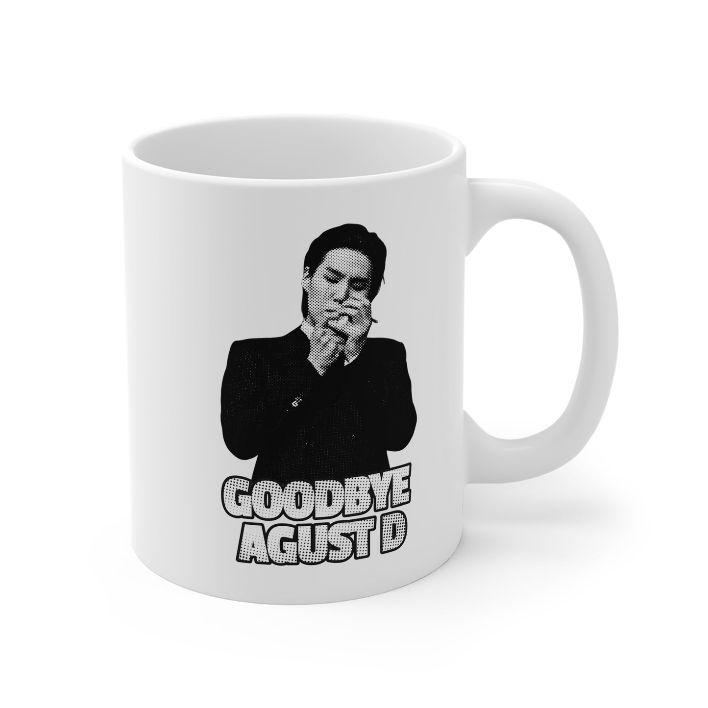 Goodbye Agust D 11oz White Mug