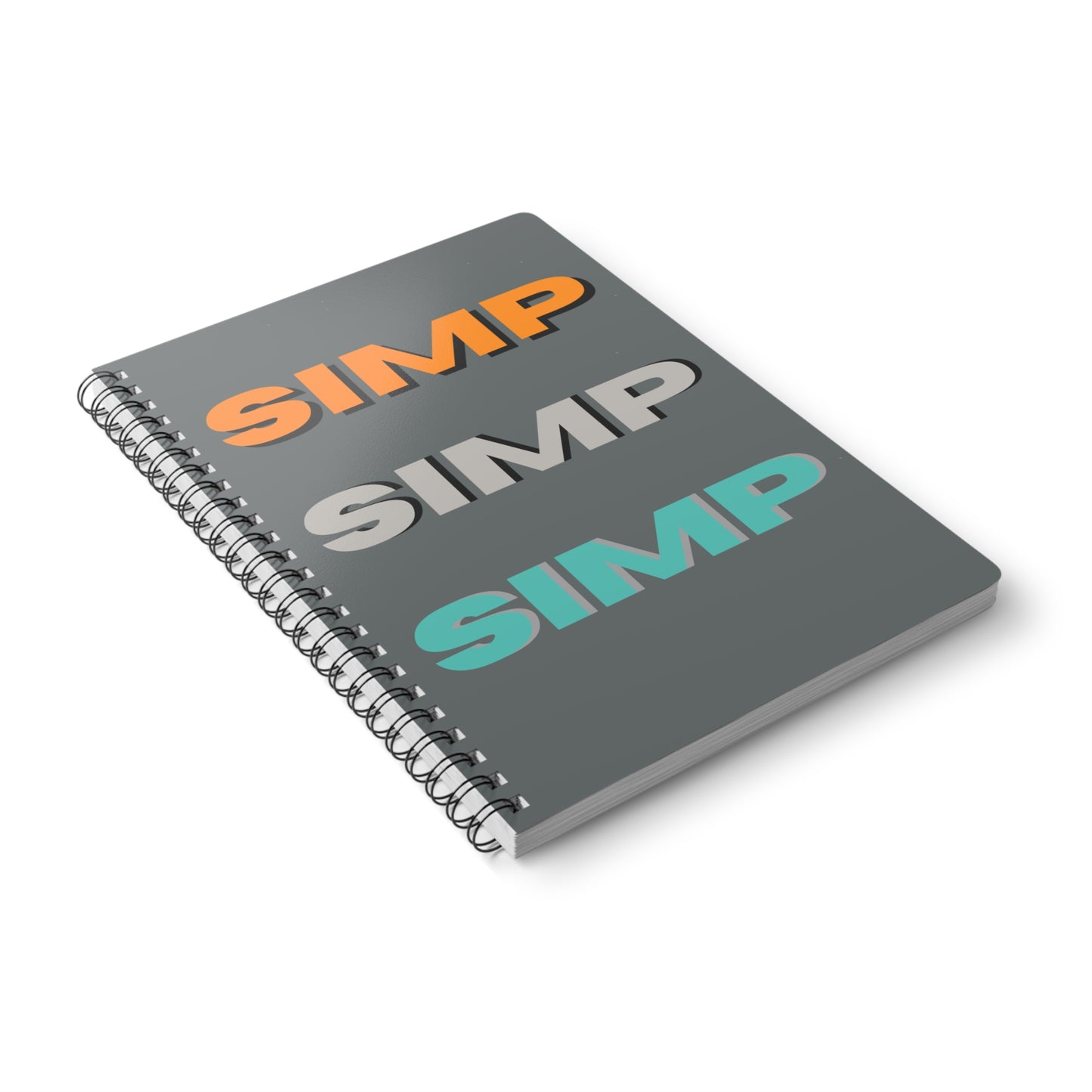 Simp Wirobound Softcover Notebook, A5