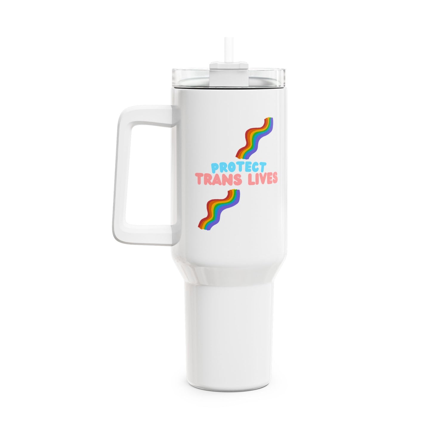 Protect Trans Lives (1) Tumbler, 40oz