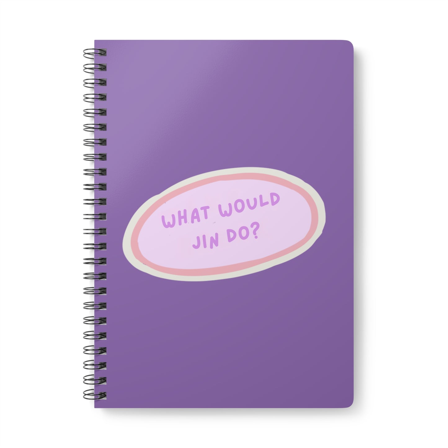 What Would Jin Do? Wirobound Softcover Notebook, A5