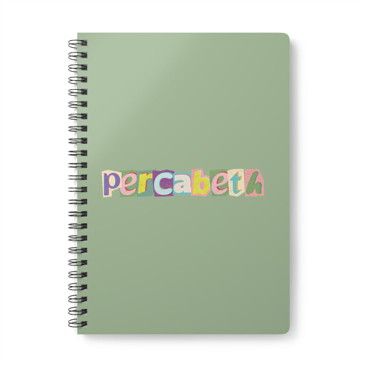 Percabeth (Scrap) Wirobound Softcover Notebook, A5