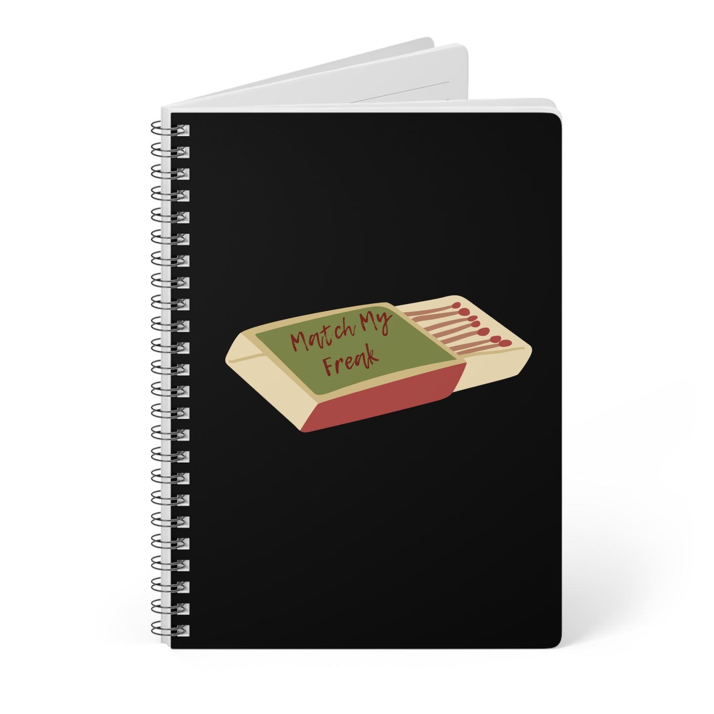 Match My Freak Wirobound Softcover Notebook, A5