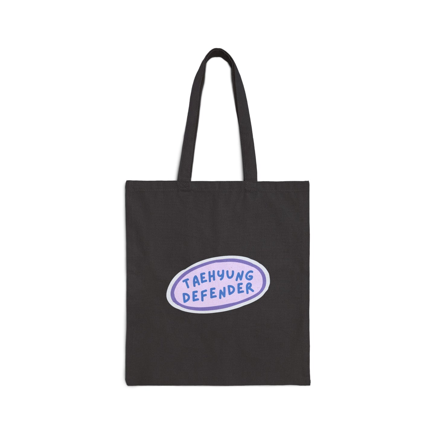 Taehyung Defender Cotton Canvas Tote Bag