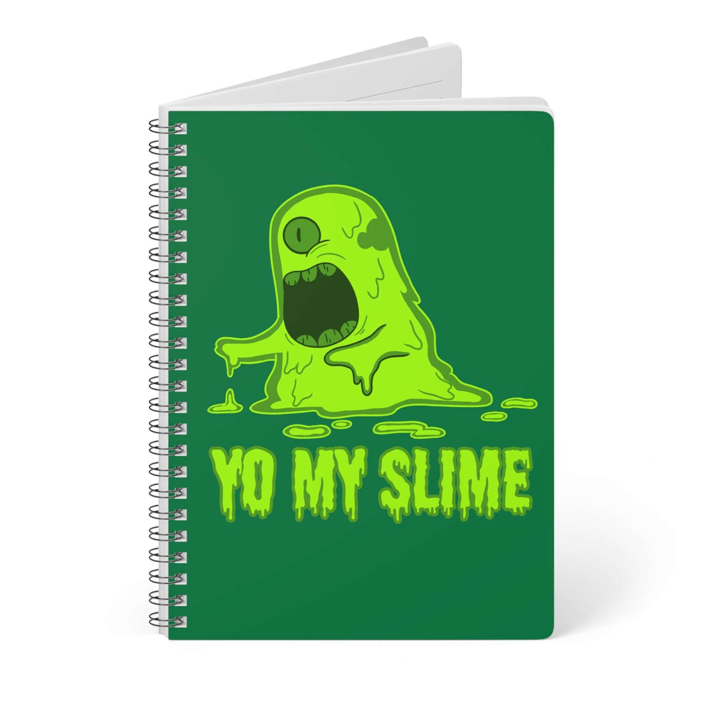 Yo My Slime (1) Wirobound Softcover Notebook, A5