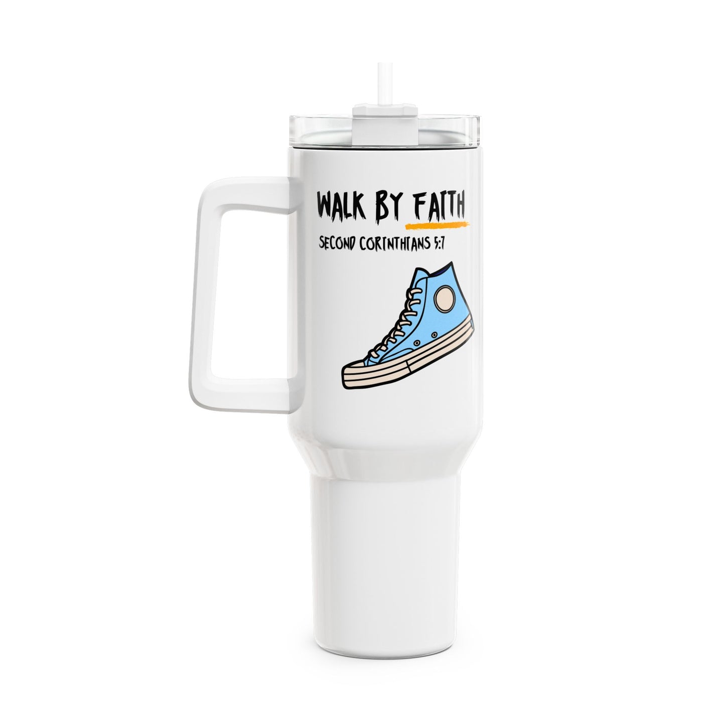 Walk By Faith Tumbler, 40oz