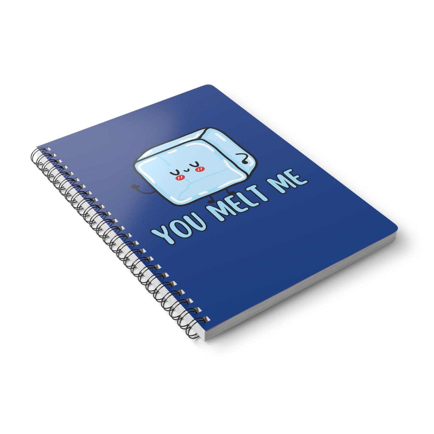 You Melt Me (Ice) Wirobound Softcover Notebook, A5
