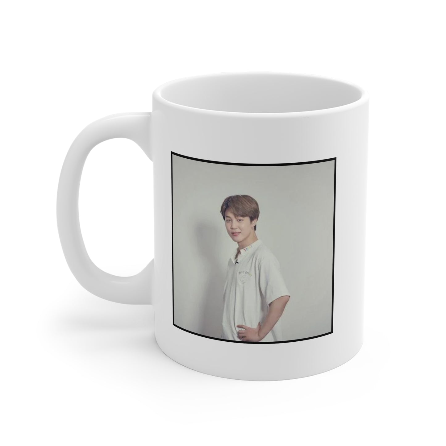 Jimin Portrait 11oz White Mug