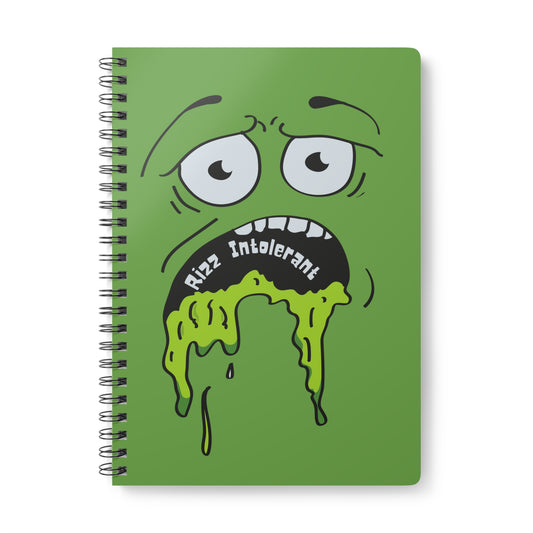 Rizz Intolerant Wirobound Softcover Notebook, A5