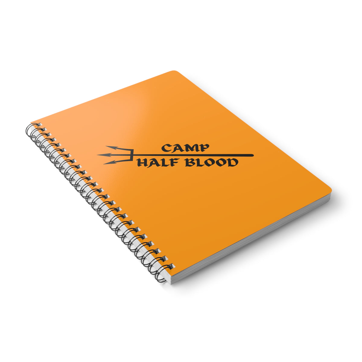 Camp Half Blood Trident (Percy Jackson) Wirobound Softcover Notebook, A5