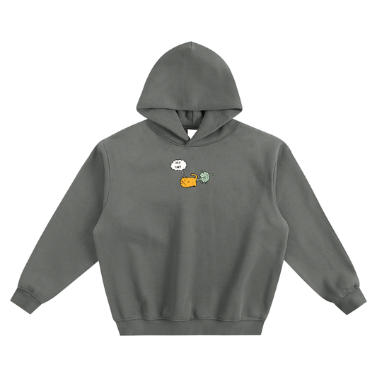 Old Fart Fleeced Boxy Hoodie