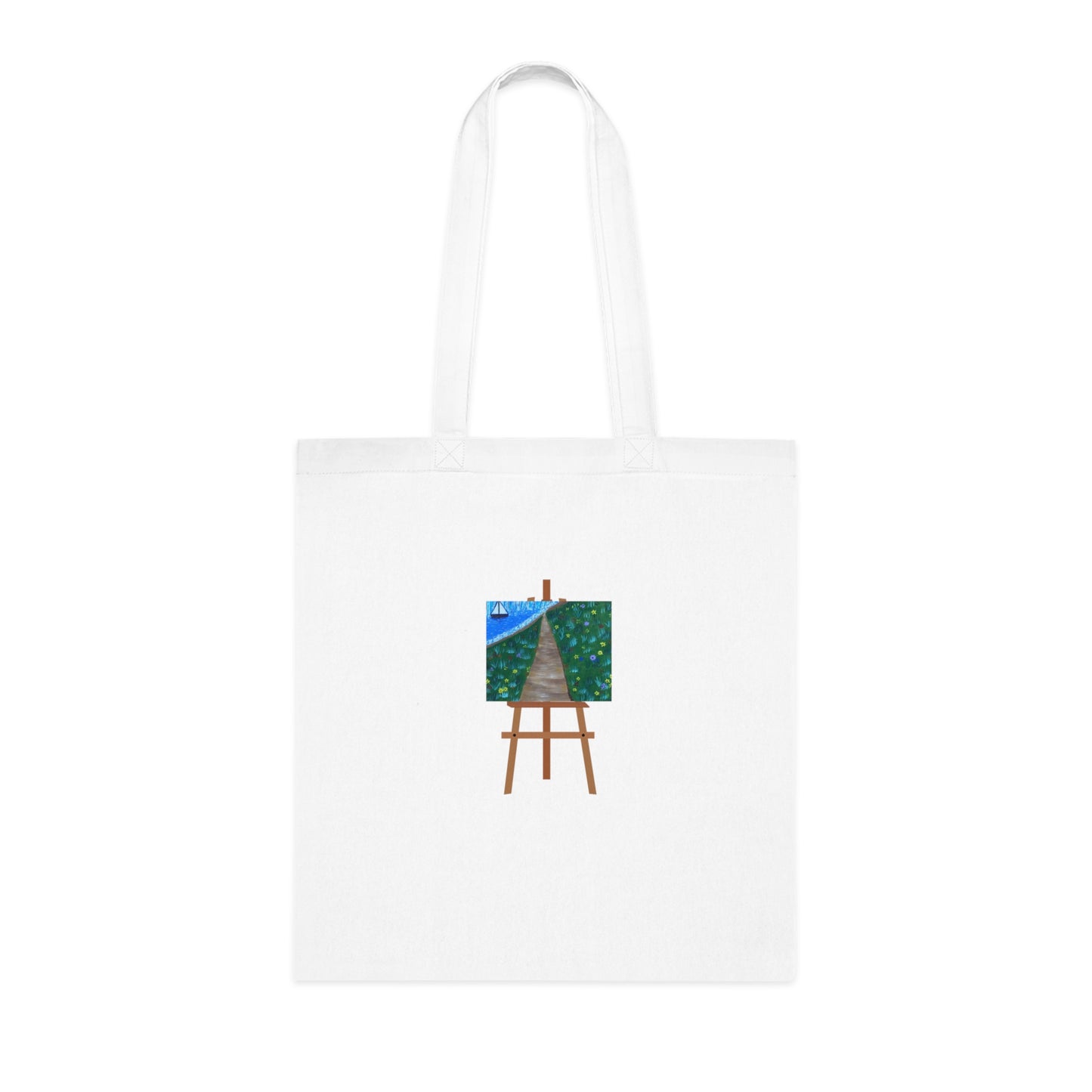 Bay Bae (Easel) Cotton Tote