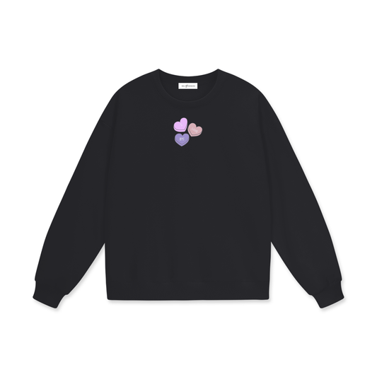 I Love BTS Heavyweight Drop Shoulder Sweatshirt