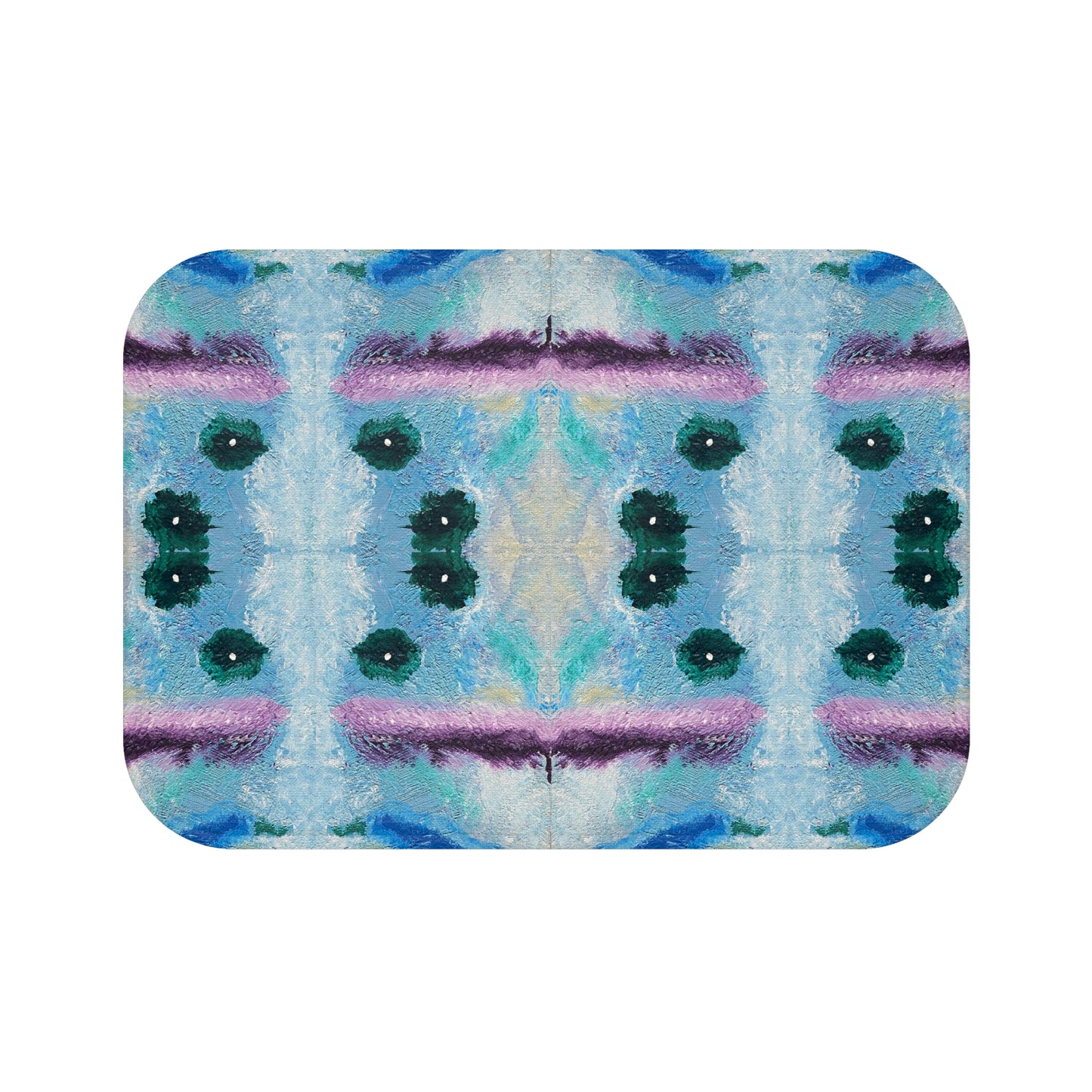 Petri Dish With An Accent Bath Mat