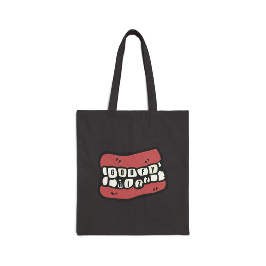 Goofy Rizz Cotton Canvas Tote Bag