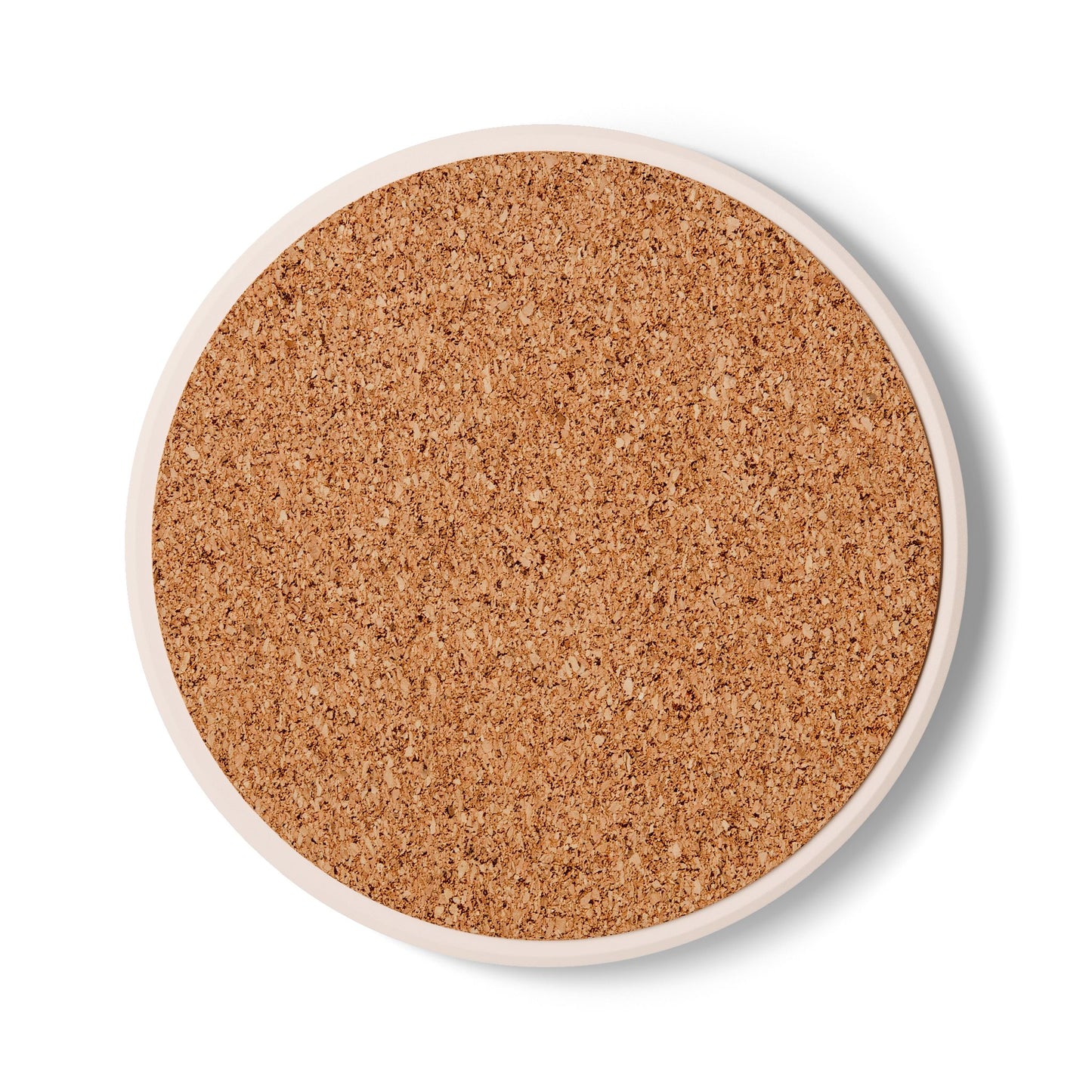 Ask Me About Jin Ceramic Coaster