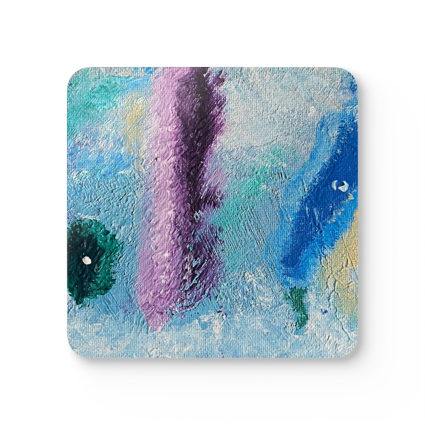 Petri Dish Wish An Accent Corkwood Coaster Set
