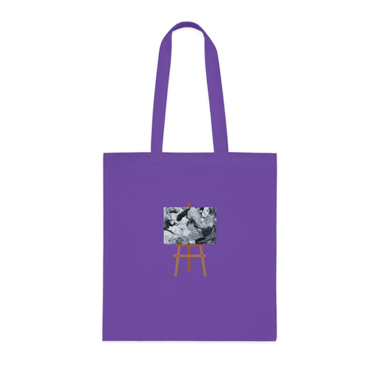 Onyx Moron (Easel) Cotton Tote