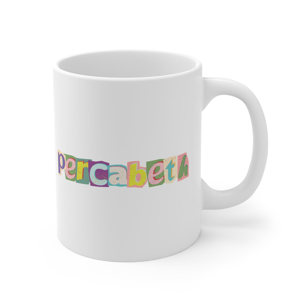 Percabeth Scrap (Percy Jackson) 11oz White Mug