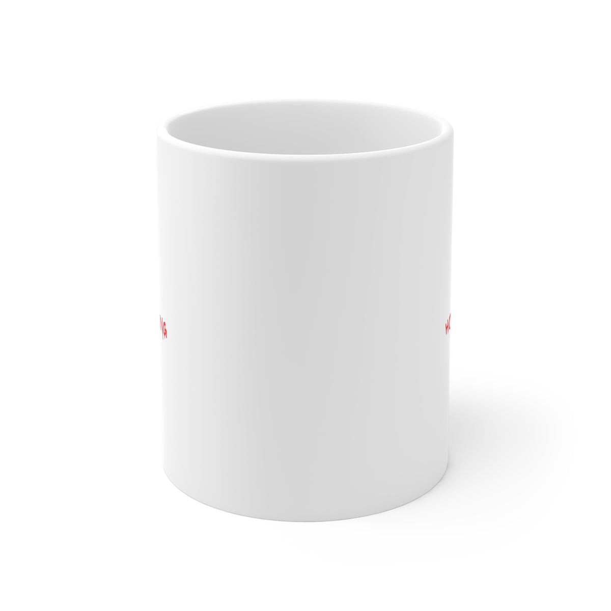 Ask Me What Horror I'm Reading 11oz White Mug