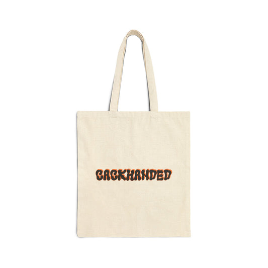 Cackhanded Cotton Canvas Tote Bag
