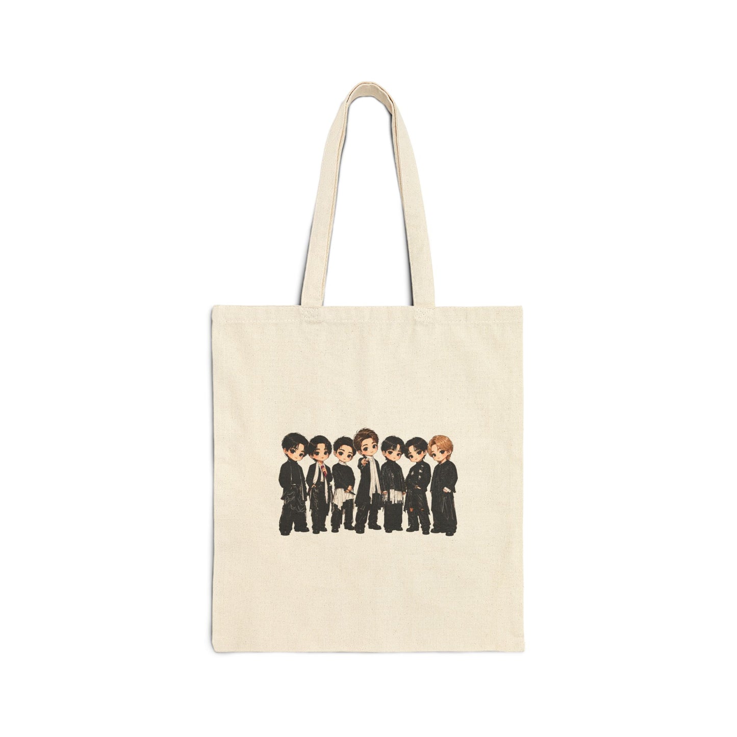 BTS Stage Outfit Cotton Canvas Tote Bag