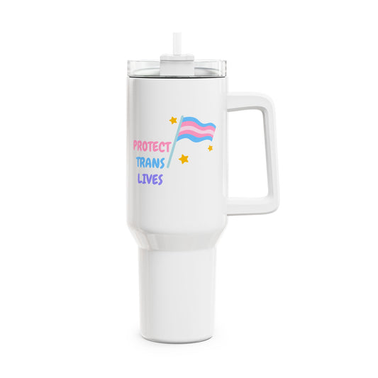 Protect Trans Lives (2) Tumbler, 40oz