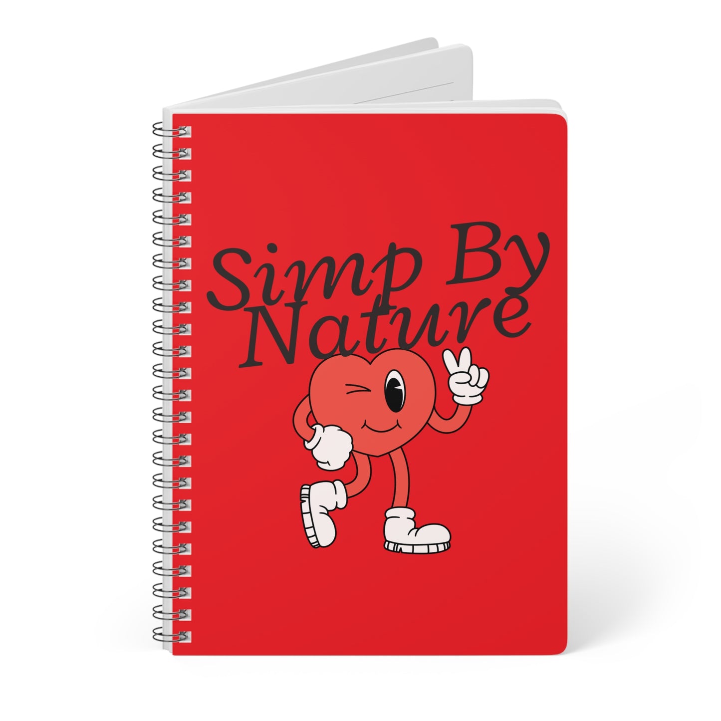 Simp By Nature (2) Wirobound Softcover Notebook, A5