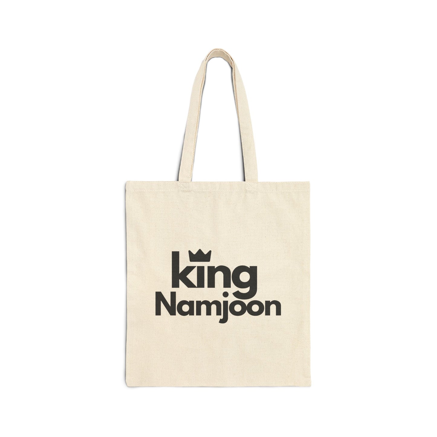 King Namjoon Cotton Canvas Tote Bag