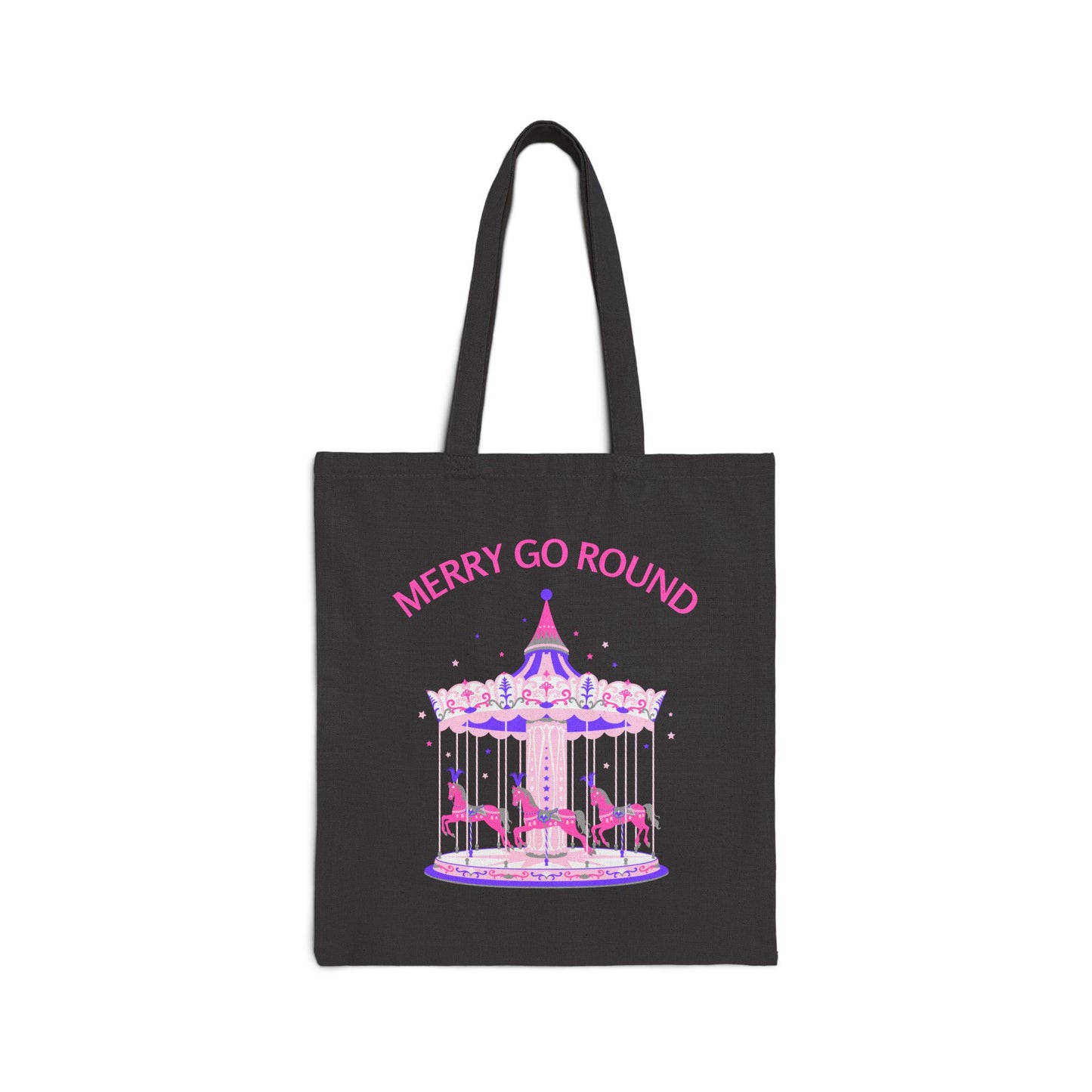 Merry Go Round BTS Arirang Cotton Canvas Tote Bag