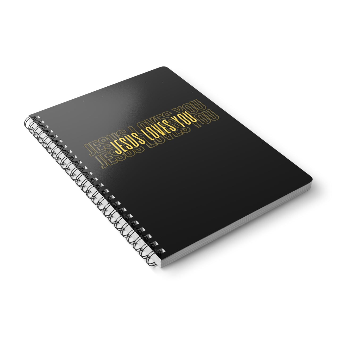 Jesus Loves You Wirobound Softcover Notebook, A5