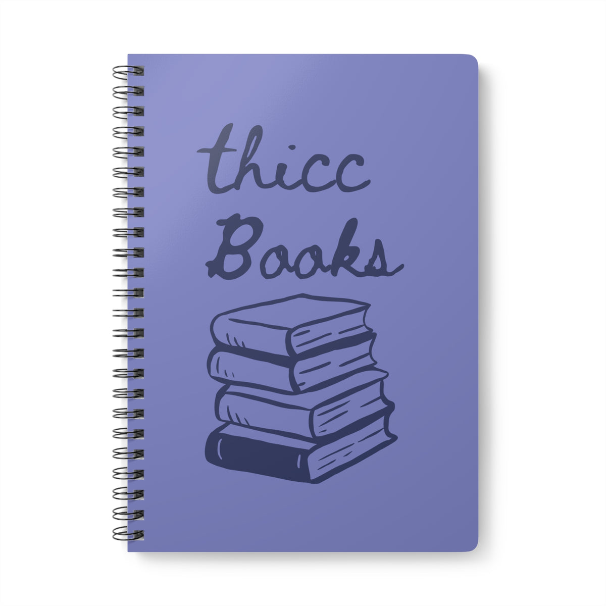 Thicc Books (Stack) Wirobound Softcover Notebook, A5