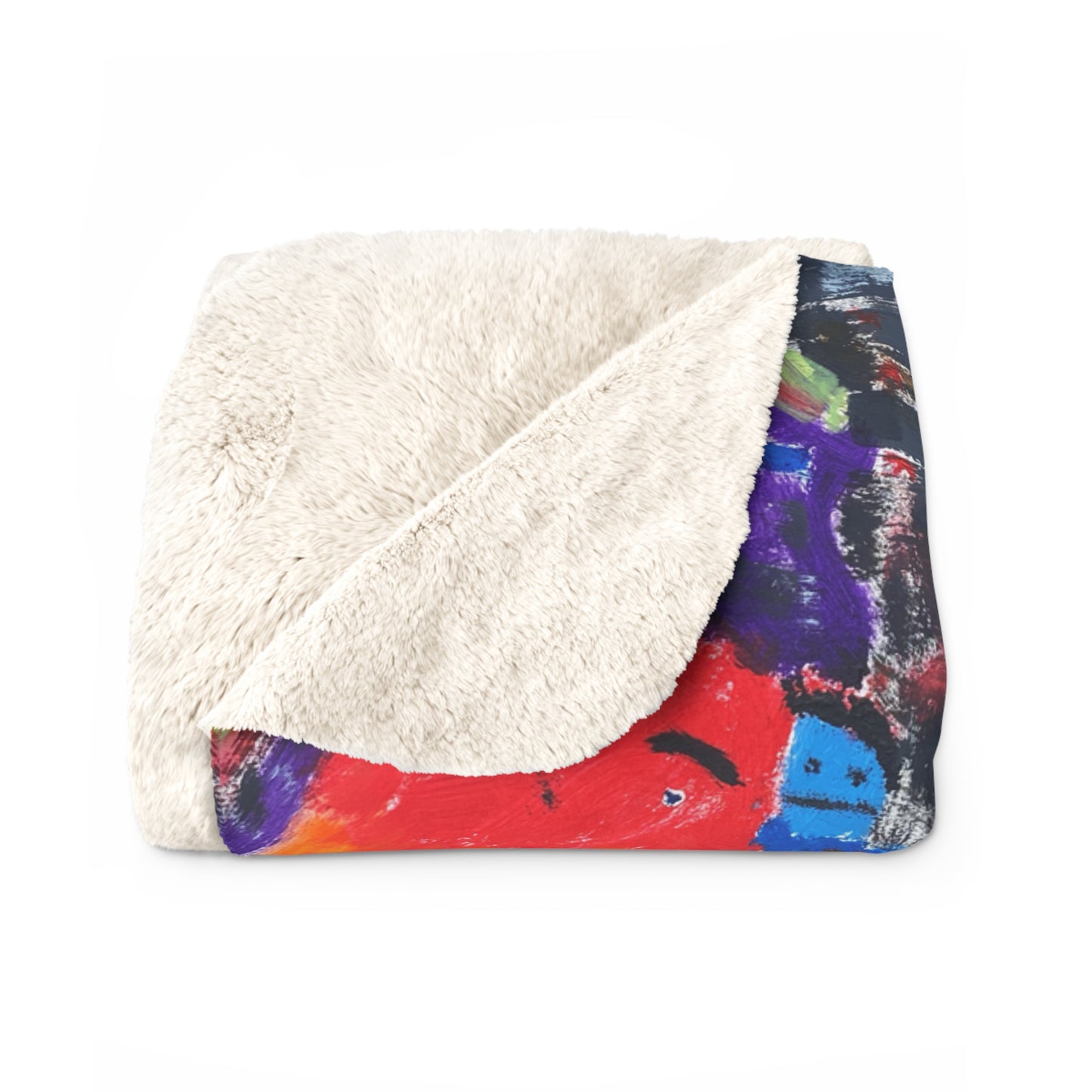 My Parents Are Aliens Sherpa Fleece Blanket