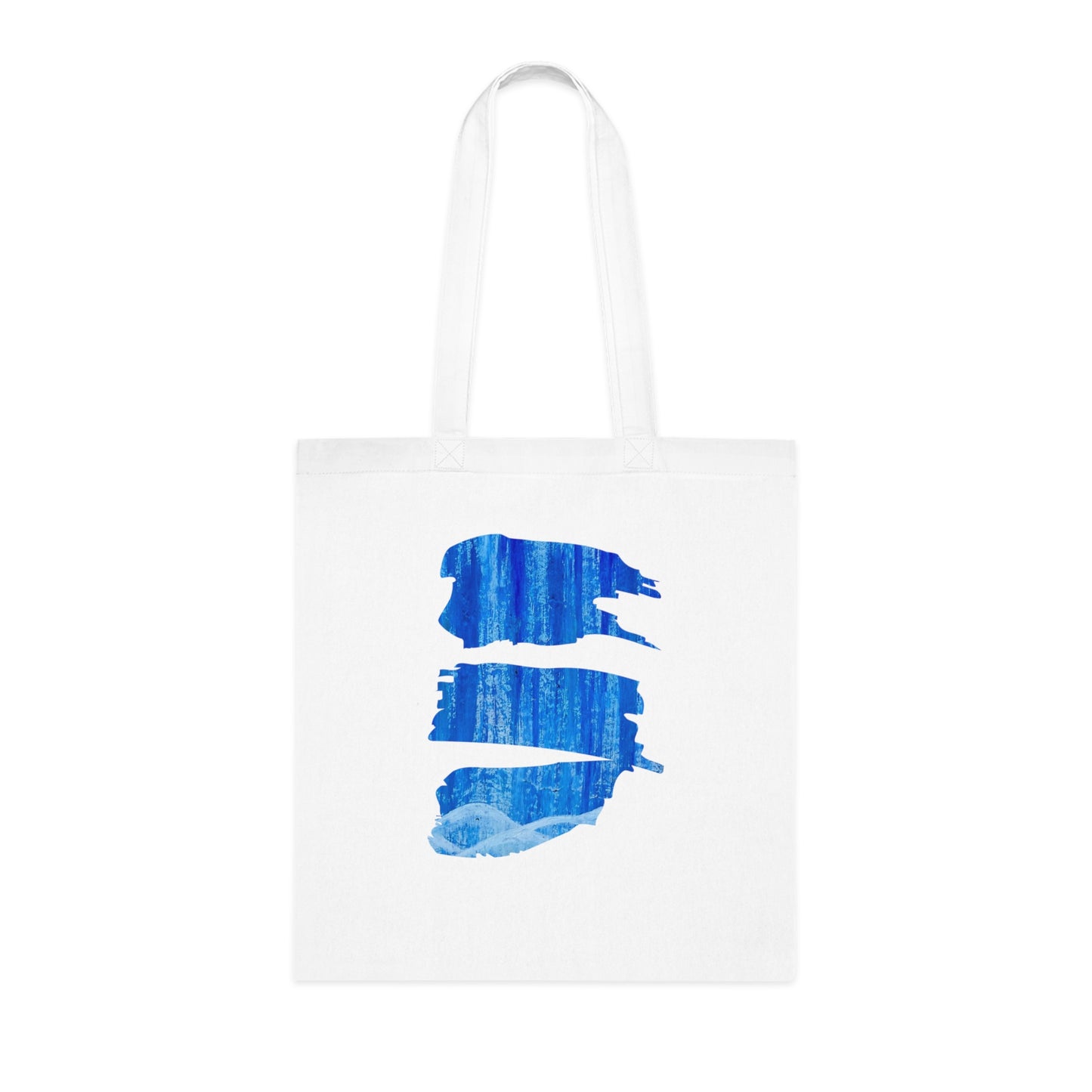 Brush Stroke Cotton Tote