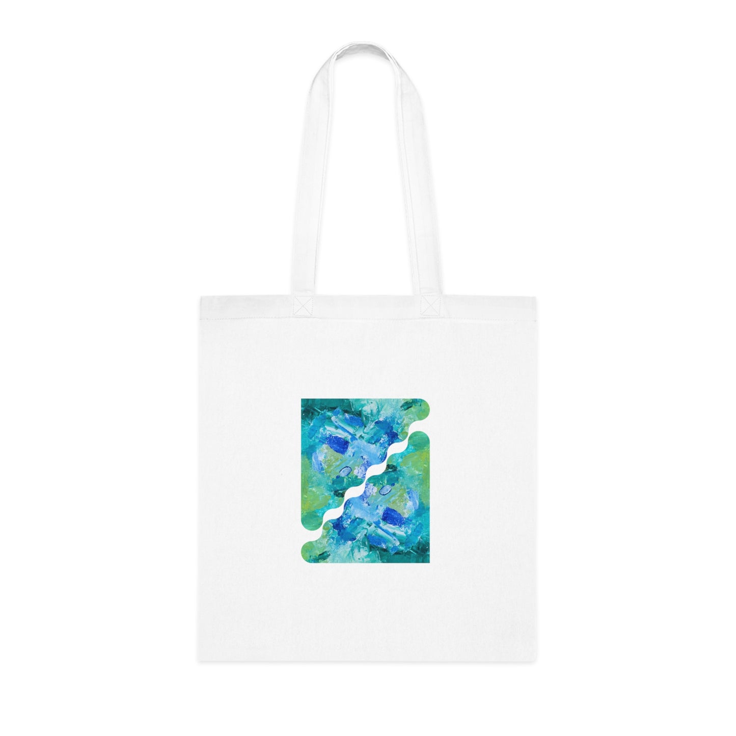 Sea Surchin (Ripple) Cotton Tote