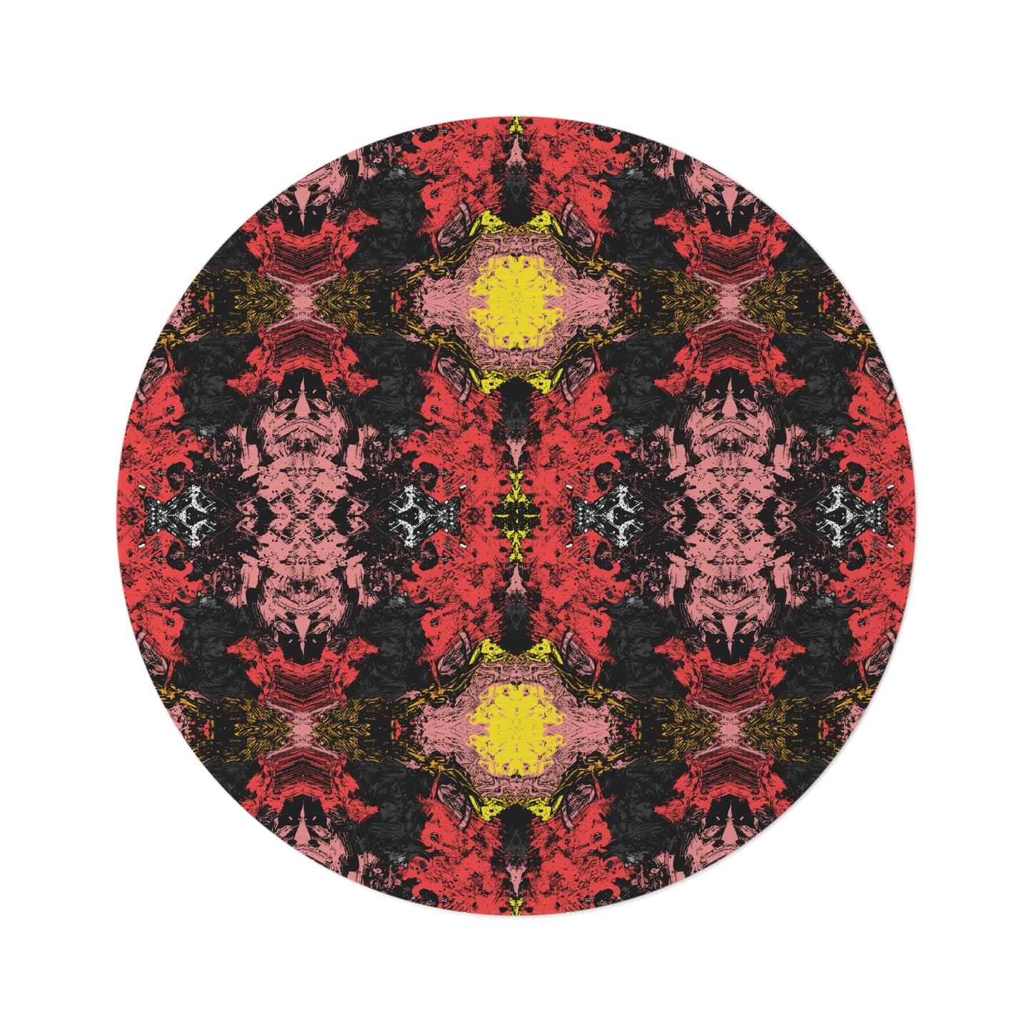 Call My Bluff Digi Round Rug